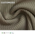290GSM Eco-Friendly Recycled Polyester Bamboo Spandex Knitted 2x2 Rib Fabric with Wicking for Girls & Boys Activewear