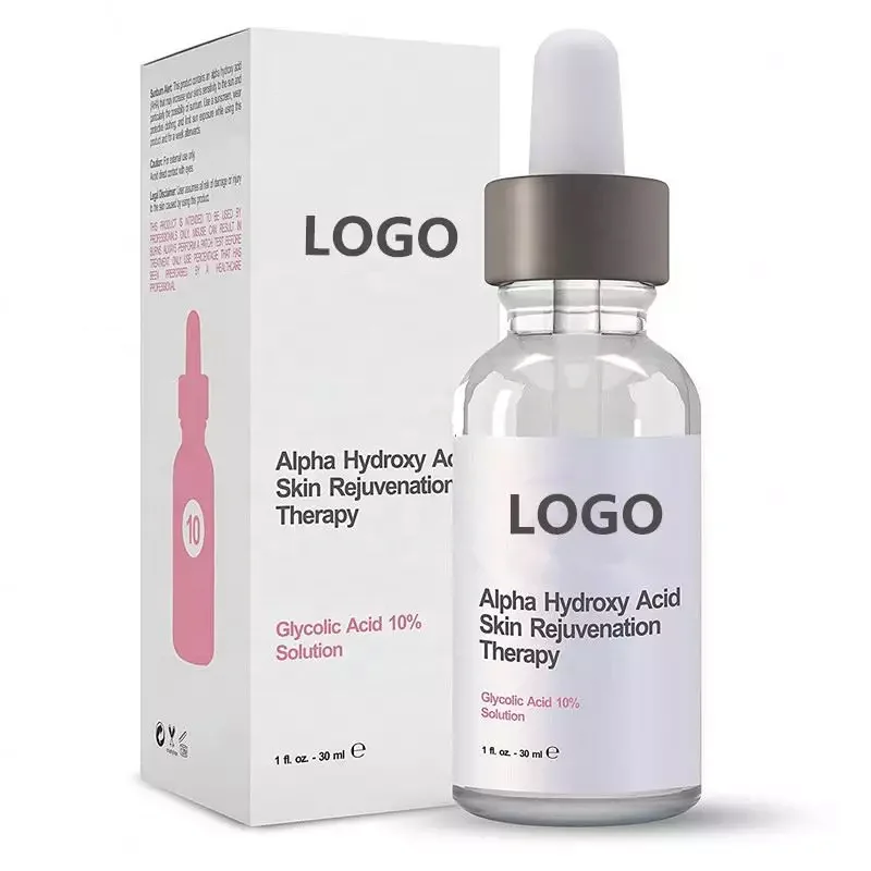 Cosmetics Factory OEM Wholesale Anti Wrinkle Glycolic Acid Face Serum