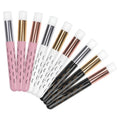 Stock Lash Shampoo Brushes Blackhead Remover Mousse Brush Tool Nose Pore Deep Cleaning Facial Cleaning Brushes