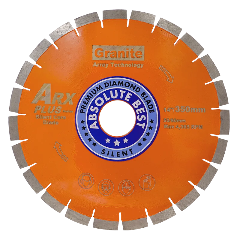 12" /300mm ARIX Series Patterned Technology Silent Diamond Wall Saw Cutting Blade for Reinforced Concrete Cutting Disc
