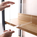 Acrylic Partition Wardrobe Classification Transparent Clothes Board Wardrobe Storage Hat Towel Partition Board
