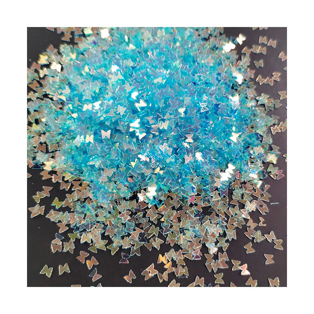 AB Color  Butterfly Nail Sequins Mermaids Iridescent Glitter Flakes for D I Y Korea Charms Nail Art Decorations