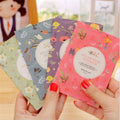 12cm*8.5cm Flower Bird Printing Pocket Notebook Journals Paper Diary Weekly Planner Writing Pad Note