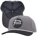 OEM Wholesale Performance Waterproof Laser Perforated 5 Panel Golf Cap Quick Dry Lightweight Custom Logo for Golf Course Daily