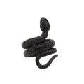 Wholesale New Classic Retro Personality Python Titanium Steel Ring Men and Women's Stainless Steel Jewelry for Engagement Party