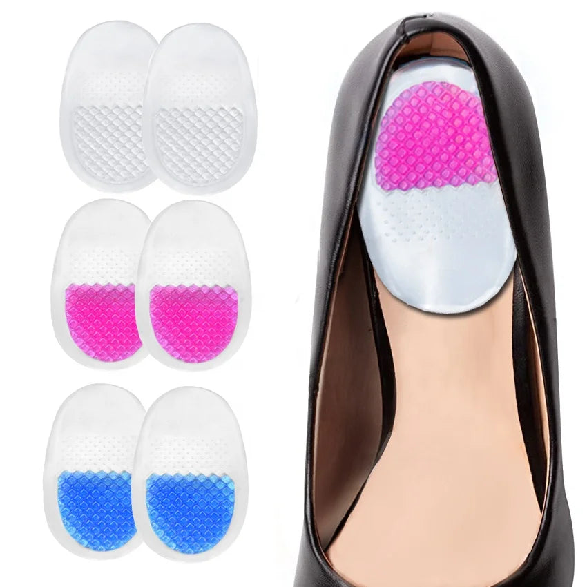 Silicone Heel Pads for Heel Pain Relief Gel Cushions Plantar Fasciitis Insoles for Men and Women Relieve Foot Discomfort HA01305