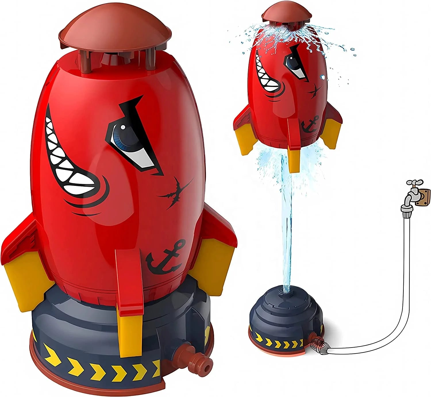 Launch Outdoor Sprinkler Toy Water Rockets Launcher for Kids Outdoor Toys  Water Sprinkler for Kids