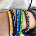 2024 2025 Promotional Thin 1/4"Silicone Wristband Manufacturer Design Your Personalized Custom Logo Silicone Wrist Rubber Band