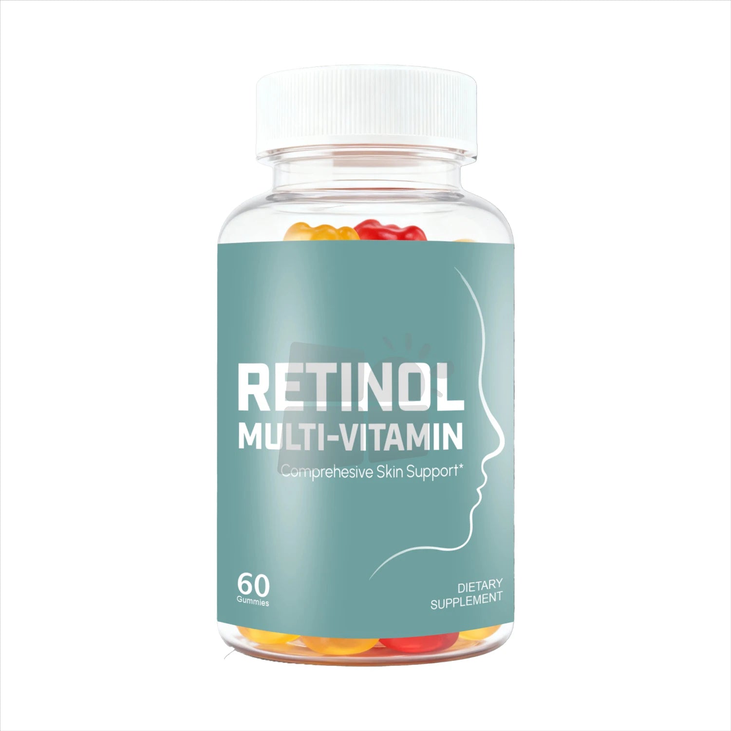 OEM/ODM/OBM Dietary Vitamins Biotin Retinol Gummies for Hair Skin Nails and Bone Health