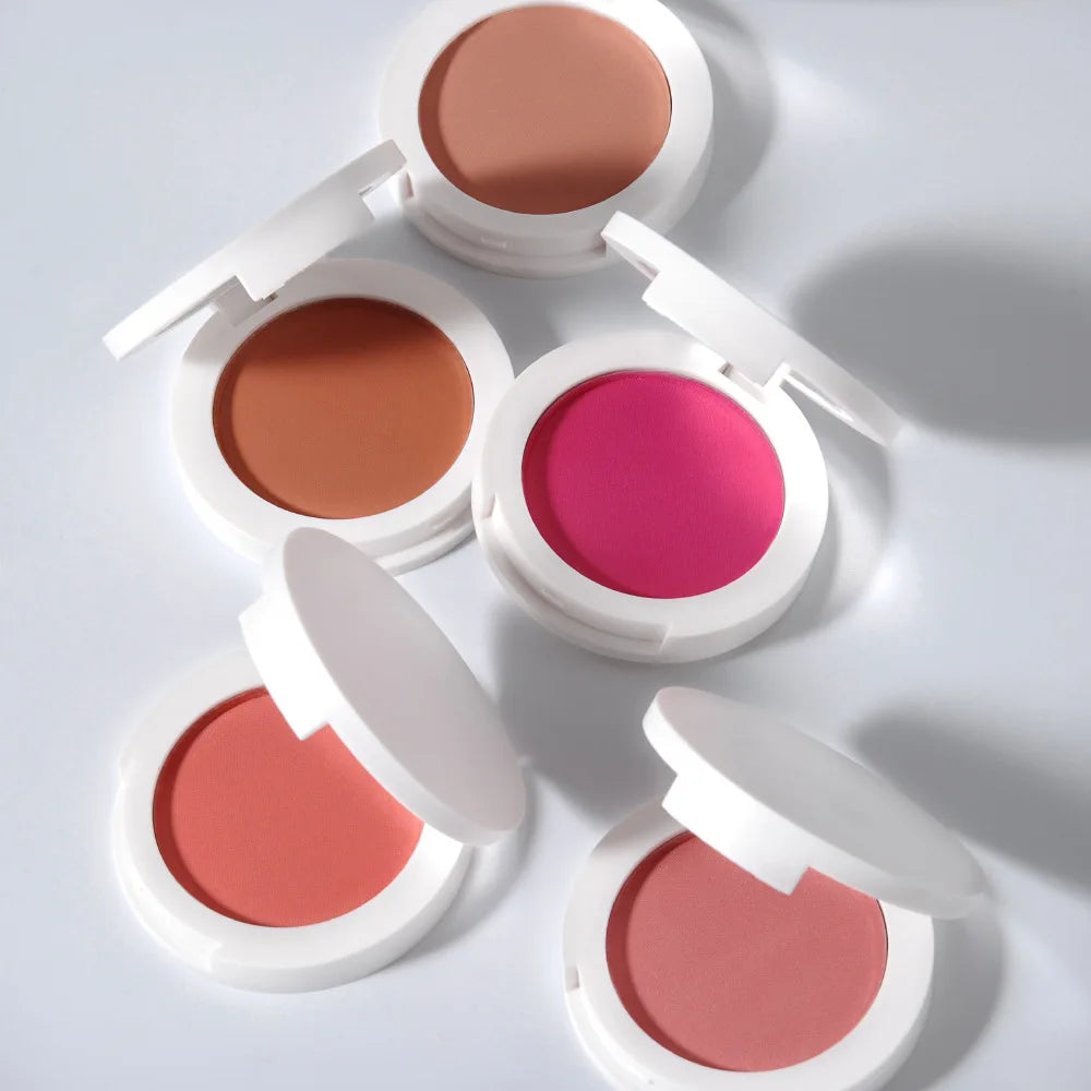 Wholesale Makeup Beauty 12 Colors Vegan Blusher Powder High Pigment Waterproof Matte Blush Private Label for Daily Life
