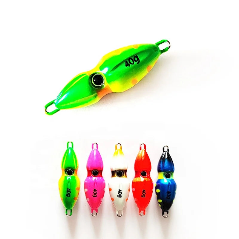 MISTER JIGGING Metal Lure 40g 60g 80g 100g 120g 150g 200g 250g Jig Fishing Bait Vertical Jigging Lure