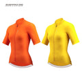 Wholesale Breathable Riding Cycling Clothing Full Zipper Short Sleeve T-Shirts Custom Women Cycling Jersey