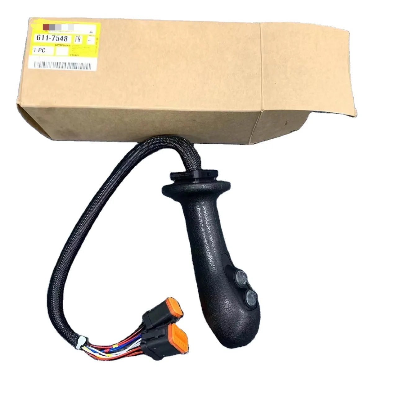 Excavator Parts 4-BUTTON RIGHT and LEFT HAND JOYSTICK GRIP  611-7548 611-7549