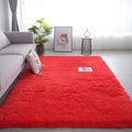 Modern Luxury Polyester Fluffy Faux Fur Carpet Super Soft Plush Rug for Bedroom Living Room Door Placement Area Rugs Sets