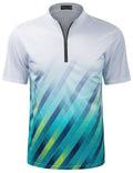Men's UPF 50 UV Protection Quick Dry 1/4 Quarter Zip Golf Shirts Casual Sports T-Shirts Athletic Blade Collar Pullover Custom