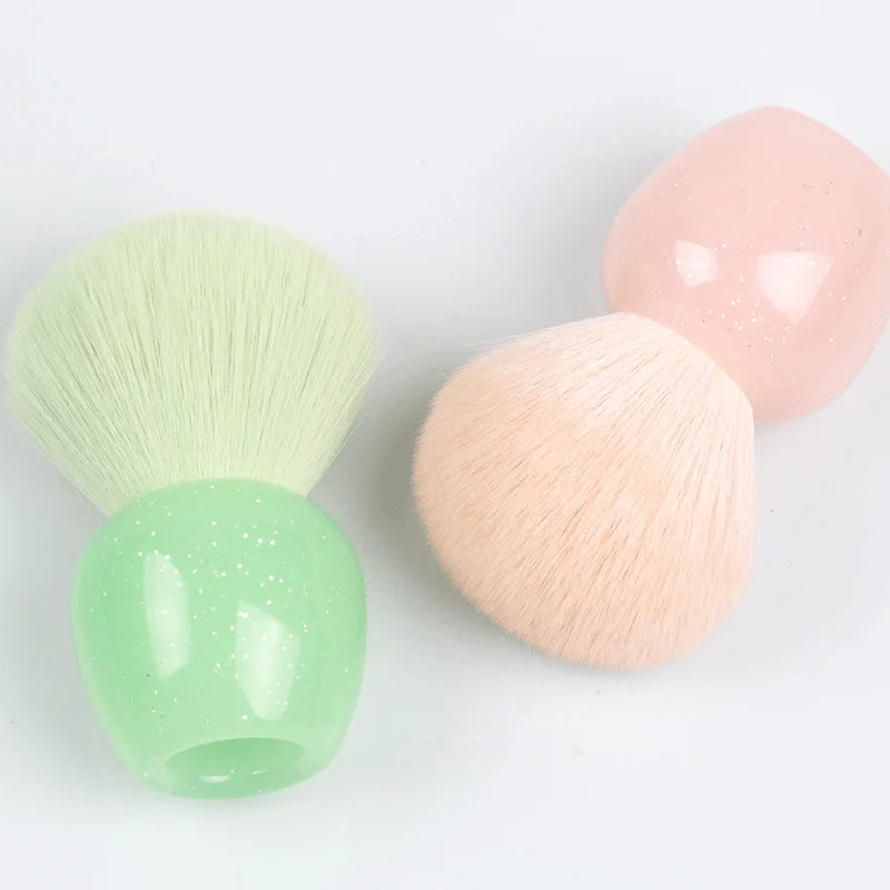 New Design Beautiful Cosmetic Glitter Powder Face Makeup Brush