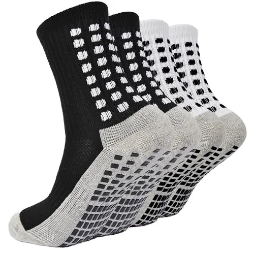 Grip Soccer Socks Anti Slip Non Slip Men's Athletic Socks for Football Basketball Sports Socks