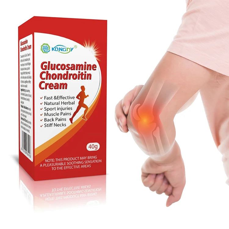 Free Sample Muscle Warm Knee and Joint Pain Relief Gel Cream Natural Herbal Glucosamine Chondroitin Creams