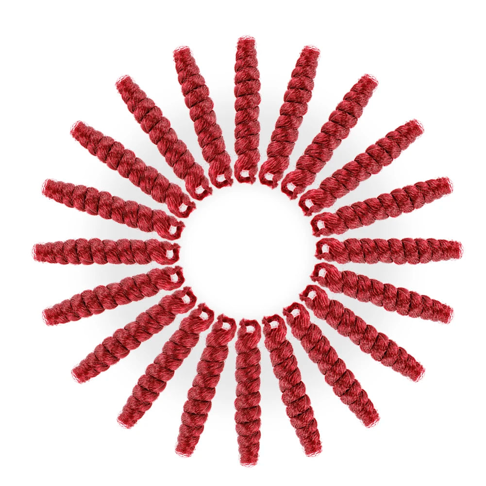 FH Excellent Synthetic Braiding Hair Extension Braids Faux Locs Crochet Hair Extensions