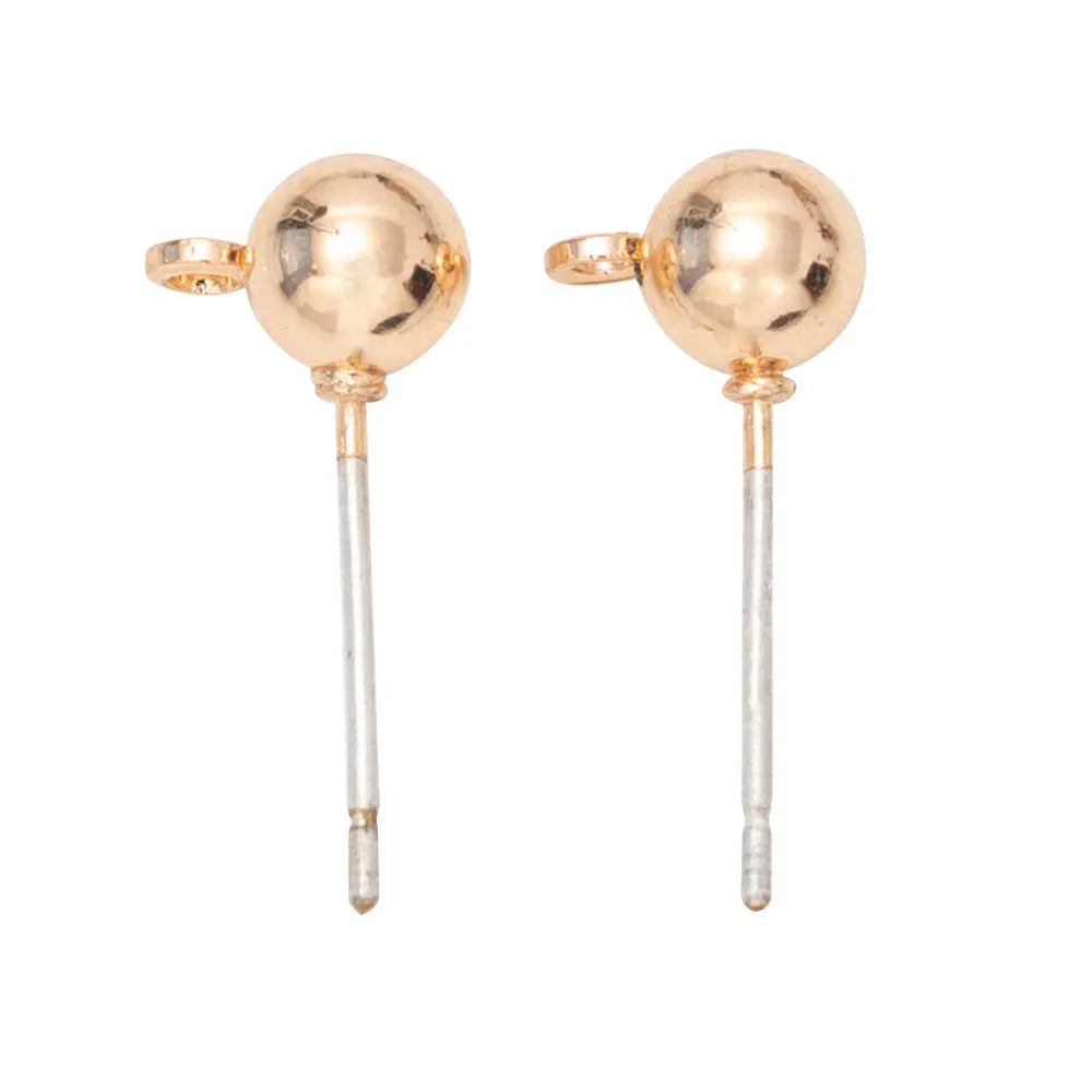 PE177-180  Silver Jewelry Making Pin Earring Finding  Headpin Stick Earring Custom Simple Style Minimalist Stud Earrings