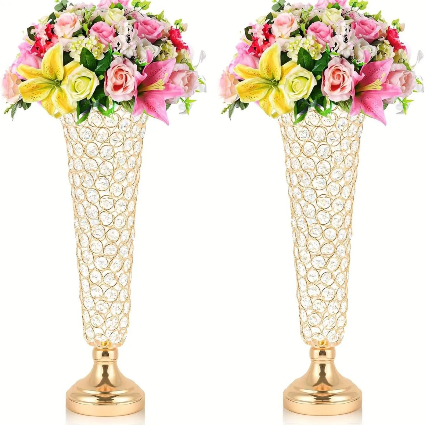 European Candlestick Vintage Wedding Candle Holder Wedding Decoration Flower Stand