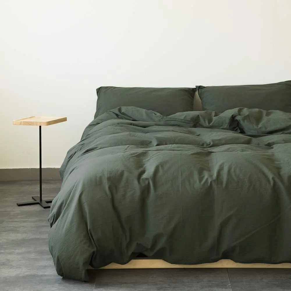 Wholesale Cozy Top-rated Natural 300TC Egyptian Cotton Woven 4-Piece Bed Sheet Set with Customizable Colors All-Season Bedding