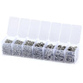 Wholesale Set Stainless Steel Open Jump Rings Split Rings Connectors for DIY Jewelry Making Supplies Accessories