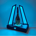 For Champagne Bottle Presenter with Glowing Display Stand New Design for Nightclub VIP Service Elegant Glorifier Rack