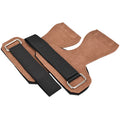 Sports Compression Gym Training Fitness Wrist Band Weight Lifting Support Straps Leather Cowhide Anti-Slip Unisex Power Belt