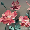 Customized Opening and Closing Flowers Large Wedding Paper Flower Artificial Giant Paper Flower Wall for Wedding Decor