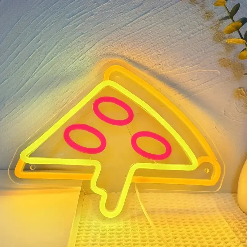 Fast Delivery Dropshipping Decoracion Lettering Light Logo Pizzeria Neon Sign Neon Lights Drop Shipping for Party