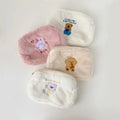 Coin Purse Makeup Pouch Plush Cosmetic Bag Cartoon Travel Make up Toiletry Bag