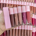 Wholesale Liquid Mineral Lip Gloss Containers with Waterproof Sunscreen Private Label Lip Plumper Gloss