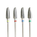 51mm Bit Silver Color Nail Drill BitManicure Tool Remove Gel E File Tungsten Carbide Nail Tips