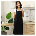 Kitchen Waist Sanitary Sleeveless Aprons Unisex for Cafes & Beauty Studios Restaurants Oxford Fabric Ciliu