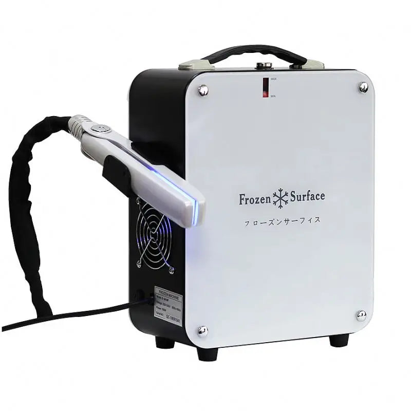 Professional ABS Material Ice Cold Flat Iron Machine for Hair Treatment Frozen Hair Care Tool