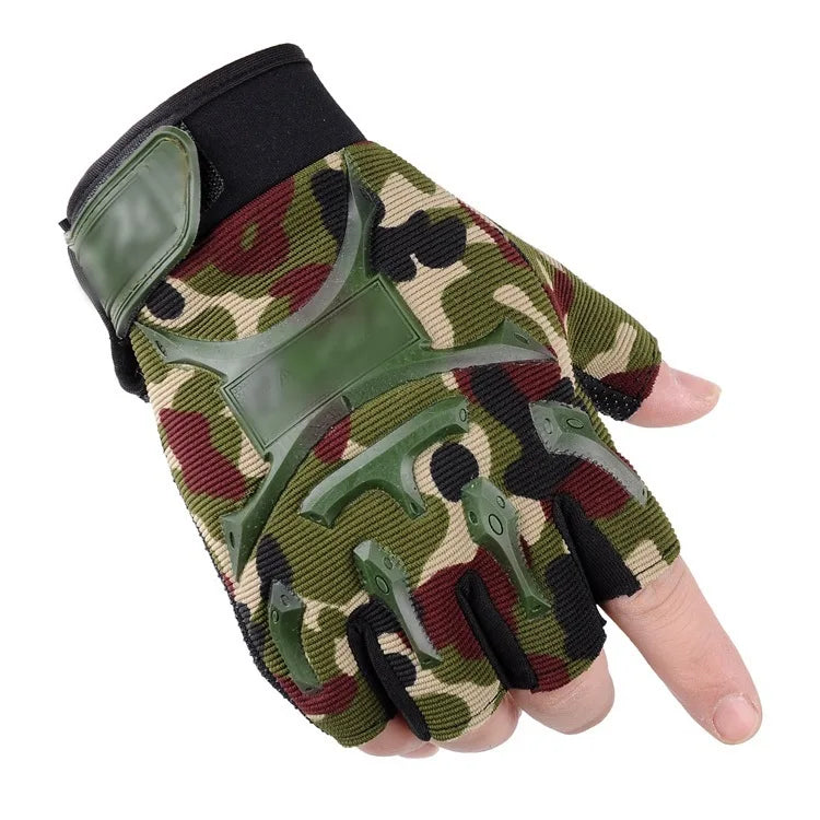 2024 Custom Logo Breathable Men Women Half Finger Workout Leather Weightlifting Body Building Training Fitness Gym Gloves