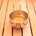 Stainless Steel Double Wall Silver Classic Drinking Cup Water Tea Cup with Mirror Polishing 140ml