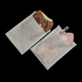 Biodegradable Glassine Paper Bag Garment Receycable Clothing Bag Paper Packaging Bag Transparent Customized Accept Packing Items