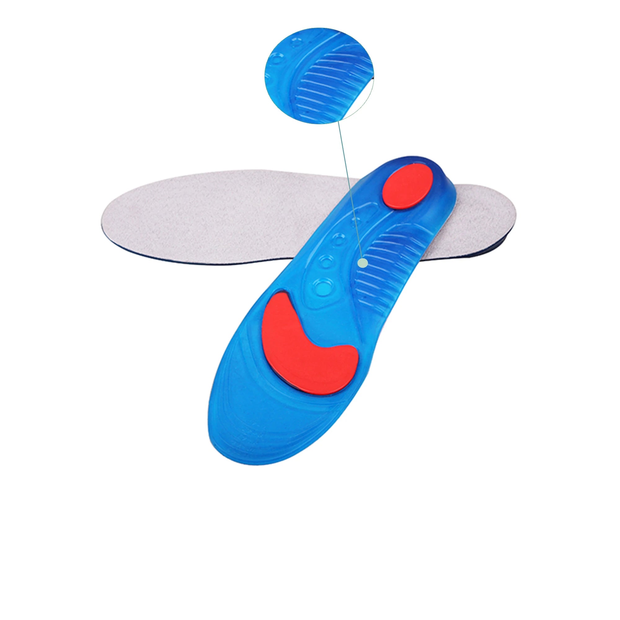 Basketball Gel Insole  3d Printer Shoes Insole for Women Orthotic Insoles Arch