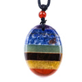Huiying Natural precious chakra quartz crystal necklace pendant for birthday gift Jeweley