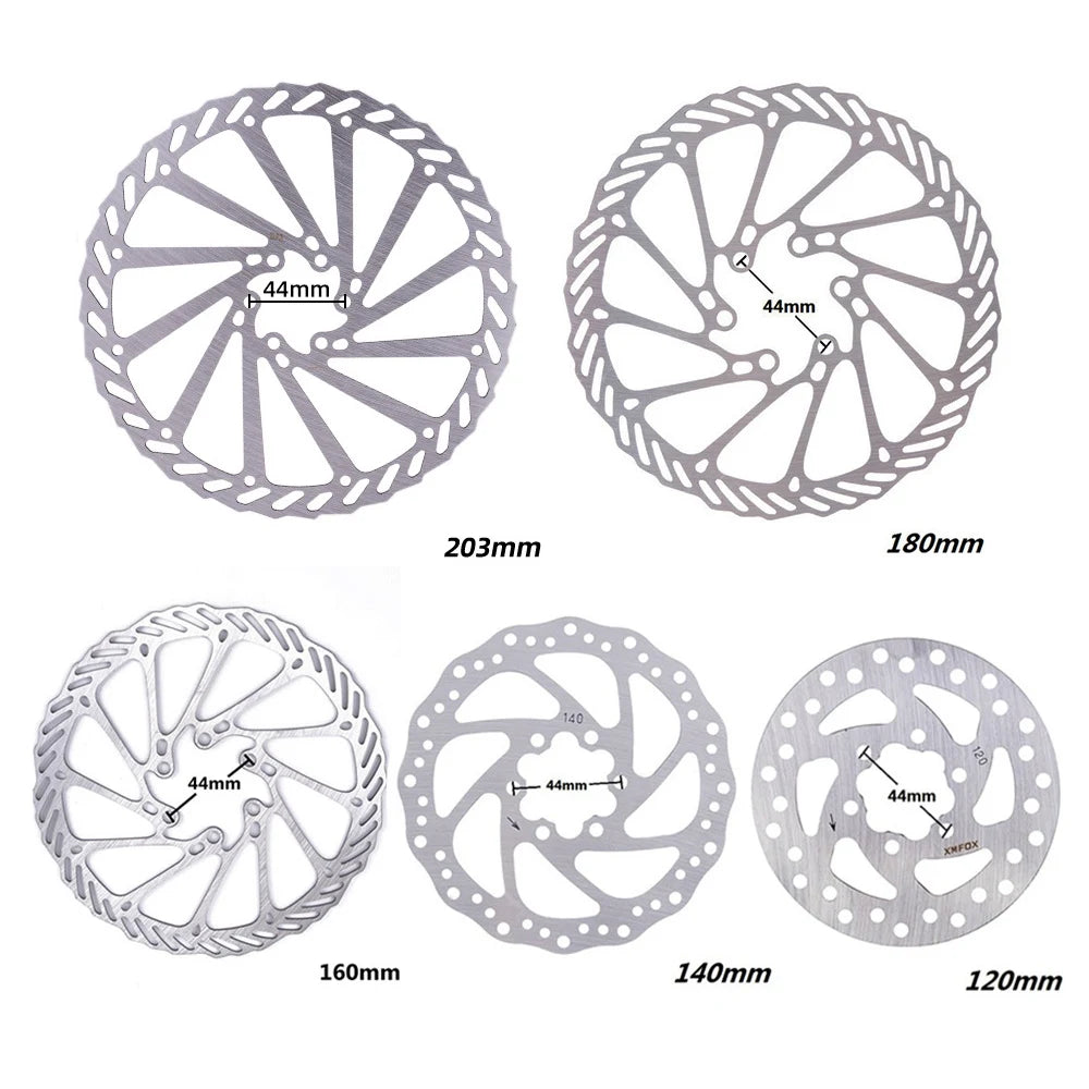 6 Inches Stainless Steel Rotor Disc Brake for BMX Mountain Road Cruiser Bike 203mm/180mm/160mm/140mm/120mm Bike Bicycle Parts MegaBDM