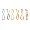 Earring Clip Occidental Trendy Style Gold Plated Non Allergic Jewelry Women Earrings 925 Silver