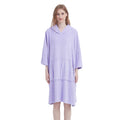 New Low Moq Ai Custom Design Digital Printing Microfiber Quick-Drying Cloak Terry Changing Bathrobe Beach Surfing Swimming Towel