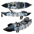 2023 New Economic Peddle Drive Fishing Sea Kayak Sit in Single Sit on Top Kayaks Foot Pedal Kayak for Tourist ResortFins Pedal
