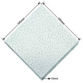Ceiling Board 600x600x15mm Thickness Acoustic Mineral Fiber Square Tile for Hospitals Sound-Absorbing Graphic Ceiling Tiles