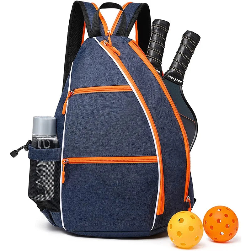 Custom Outdoor Pickleball Racket Paddle Backpack Sling Crossbody Bag Sports Pickleball Bag for Women