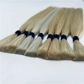 100% Raw Cuticle Virgin Bulk Human Hair 12A Raw Russian Straight Wave Style Unprocessed Brazilian Hair by Manufacturer