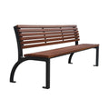 Wholesale Outdoor Furniture Public Park Style Simple Wooden Bench Seating Outside Garden Patio Reclaimed Wood Seat Benches