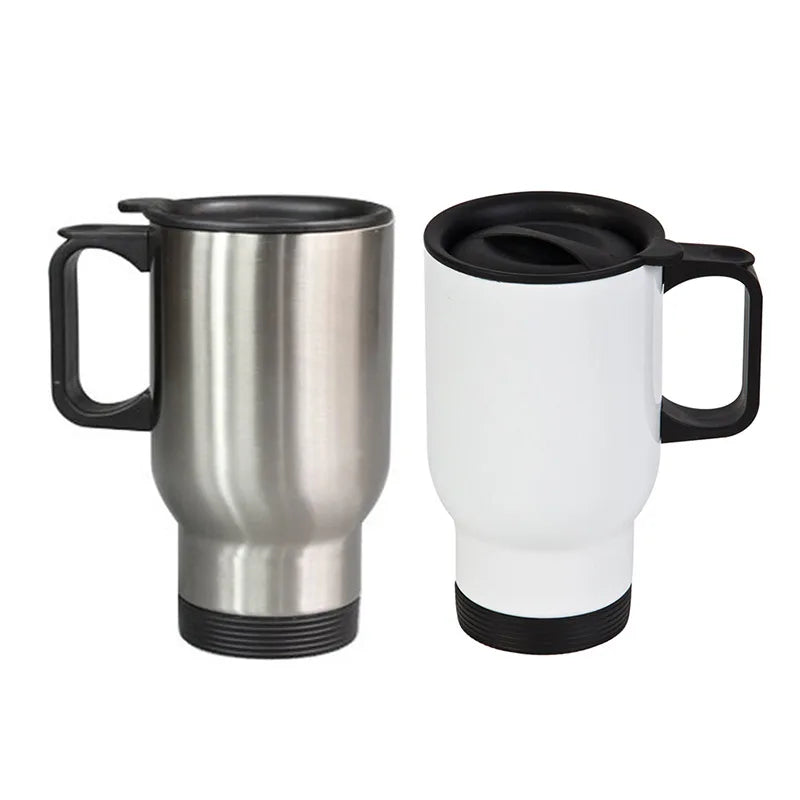 Customizable Logo Stainless Steel Sports Tumbler Travel Mug and Sippy Bottle Sublimation Blank Skinny Coffee Cup Water Bottle